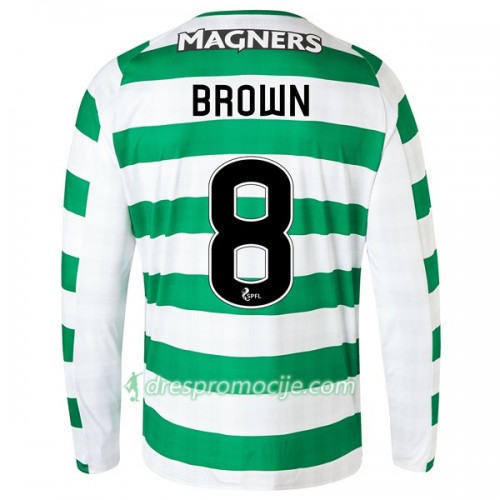 Celtic FC Dres Brown 8 Domaći 2018/19 Dugim Rukavima Celtic FC Dres Brown 8 Domaći 2018/19 Dugim Rukavima